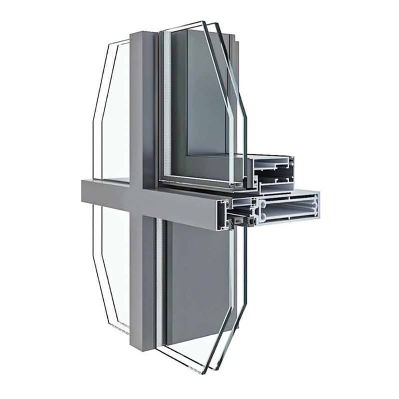 Slim-Sightline Curtain Wall System CW35