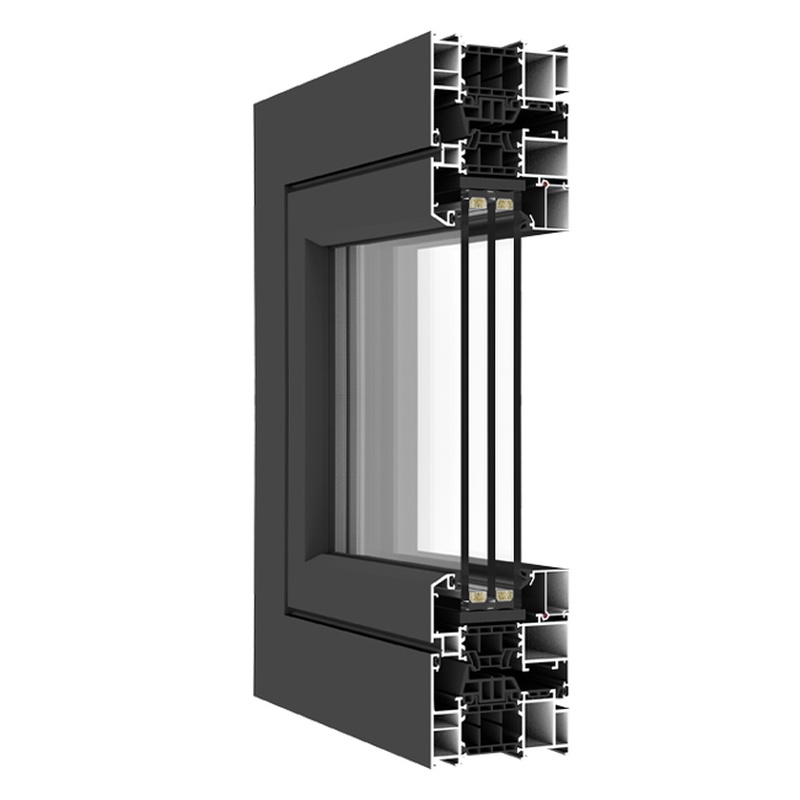 Thermal Break Aluminum Casement Window SM90