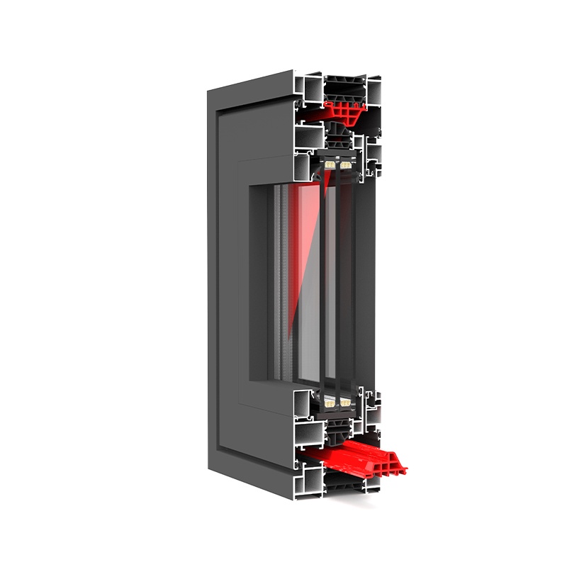 Double Inward-Opening Thermal Break Aluminum Window YP96