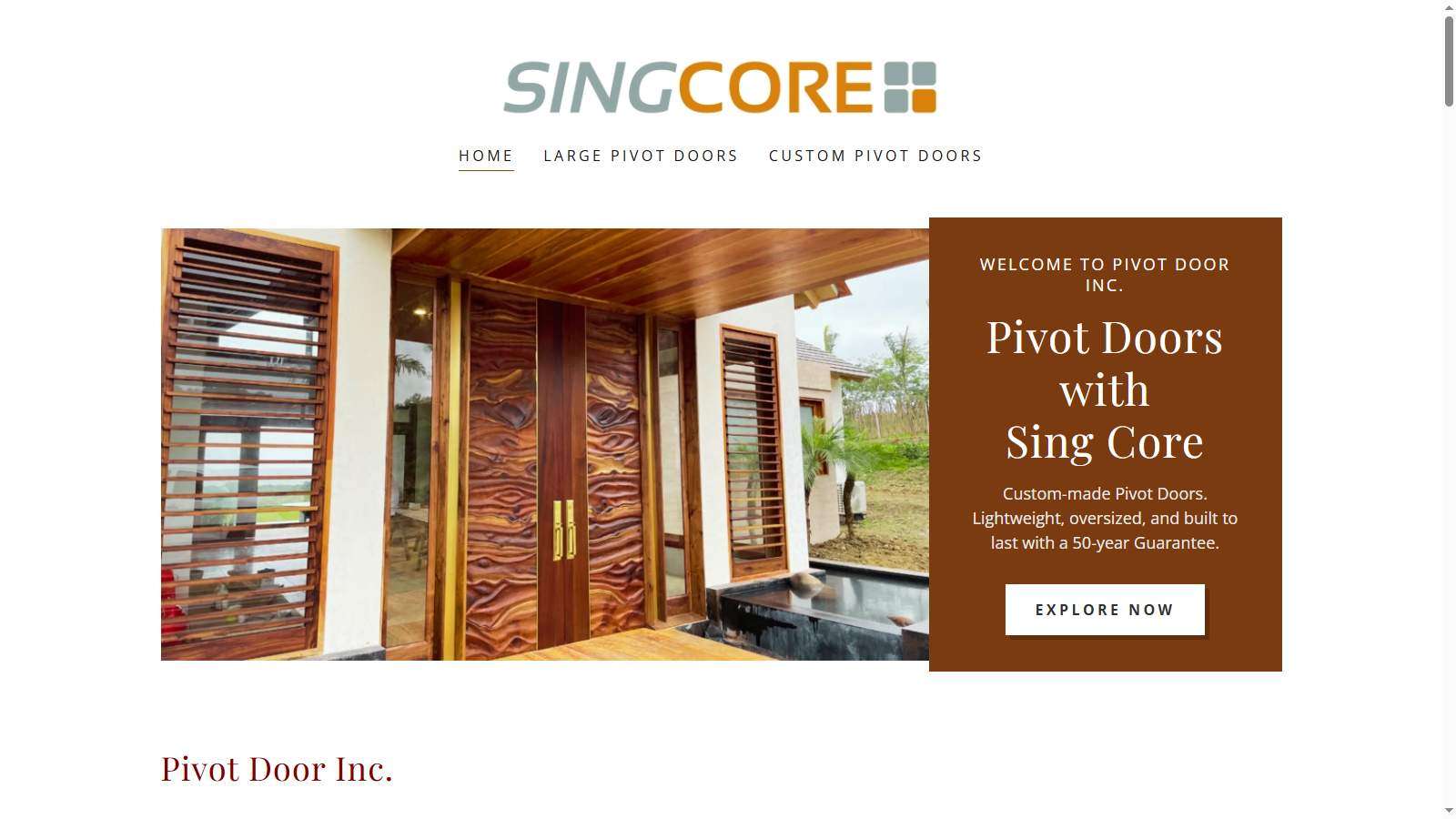 Pivot Door Inc.