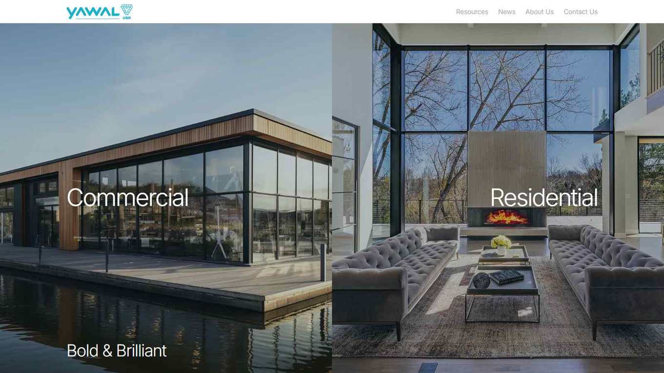 Yawal USA commercial curtain wall