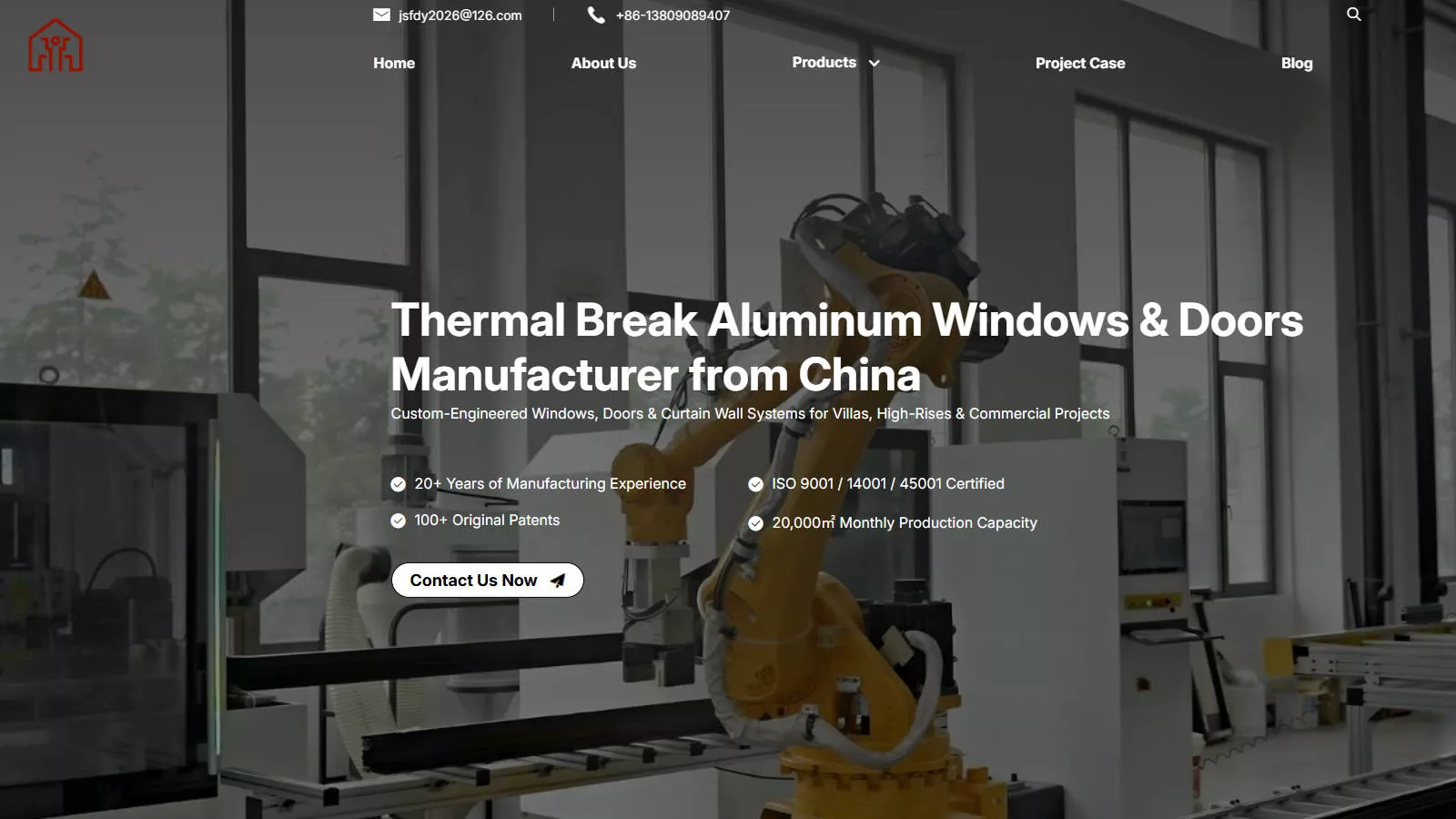 Taiyang Thermal Break Aluminum Windows and Customized Window Systems