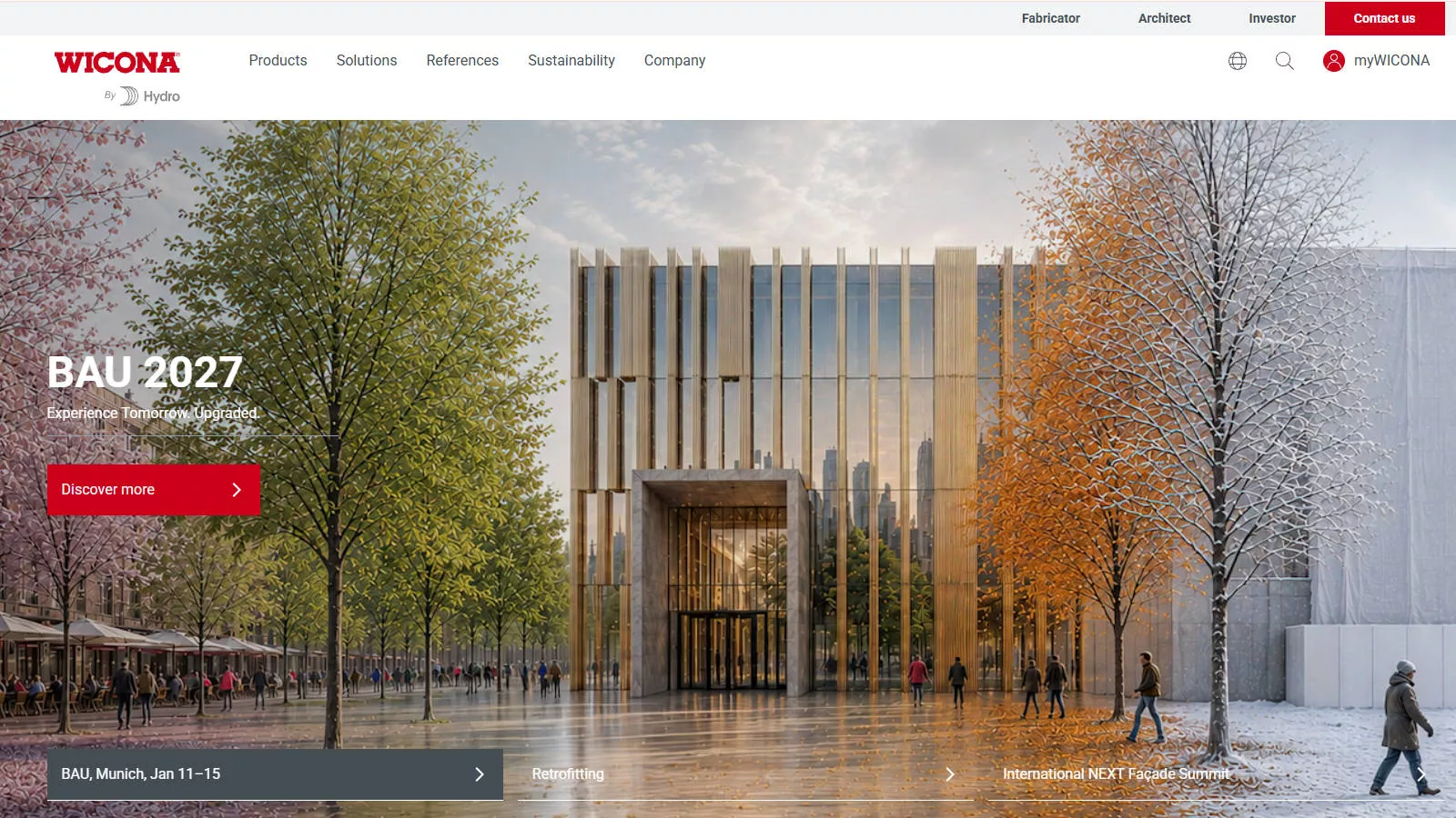 WICONA WICLINE Architectural Aluminum Thermal Break Window Systems
